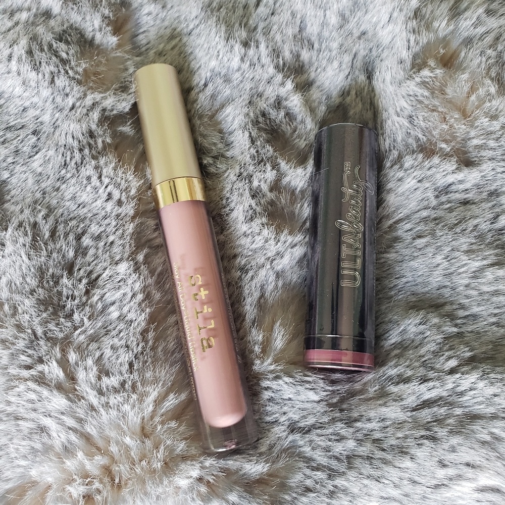 Stila liquid lipstick in Caramello